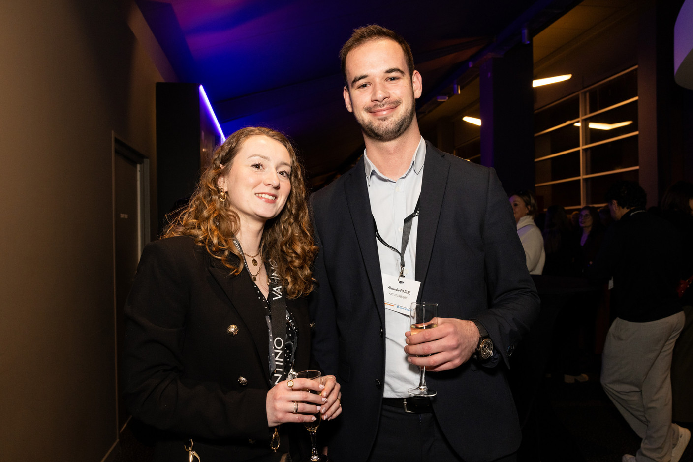 Julie Mahiaux et Alexandre Fiastre (Axis Luxembourg). (Photo: Eva Krins/Maison Moderne)