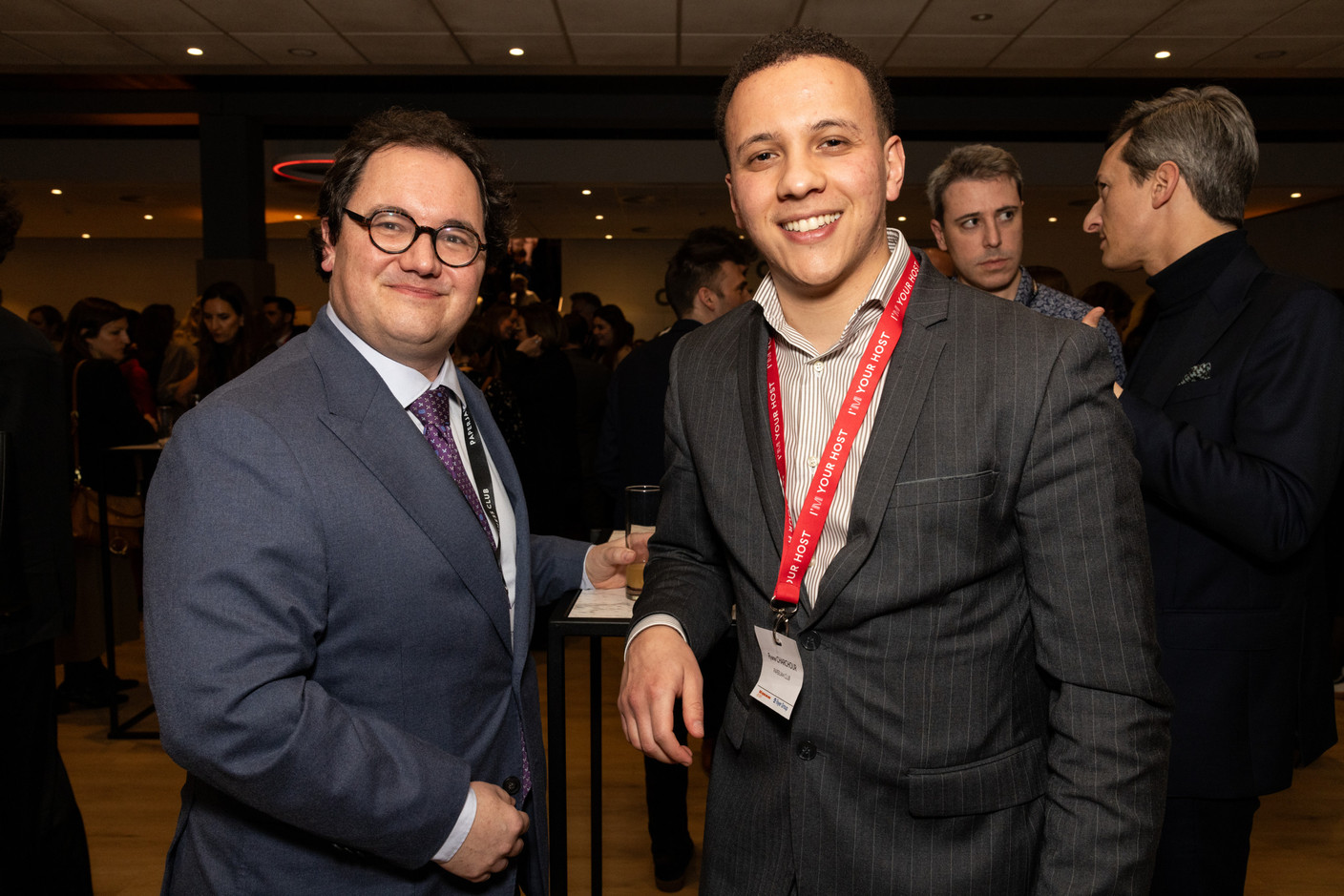Alexandre Capart (H2P Consulting) et Ryane Charchour (Paperjam Club). (Photo: Eva Krins/Maison Moderne)