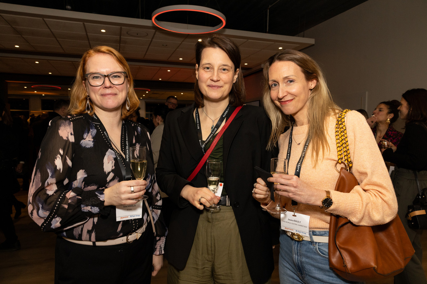 Irene Mäkelä (SKYINQ), Jessica Bauly (The People-Centric Marketeer). (Photo: Eva Krins/Maison Moderne)