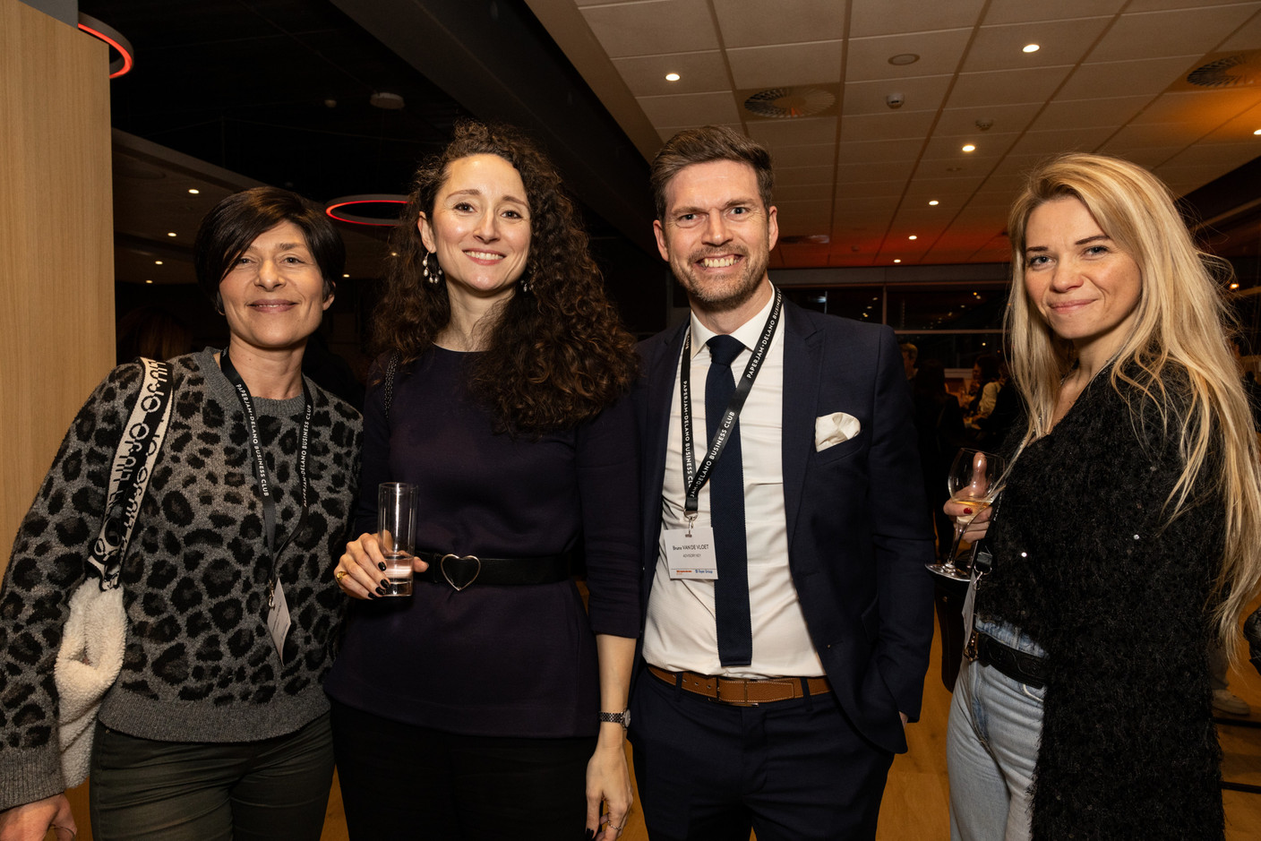 Amandine Laurent (Comply), Marie-Adélaïde Leclerq-Olhagaray (Arendt & Medernach), Bruno Van de Vloet (Advisory Key) et Valentina Brysina (Digital PIPL). (Photo: Eva Krins/Maison Moderne)