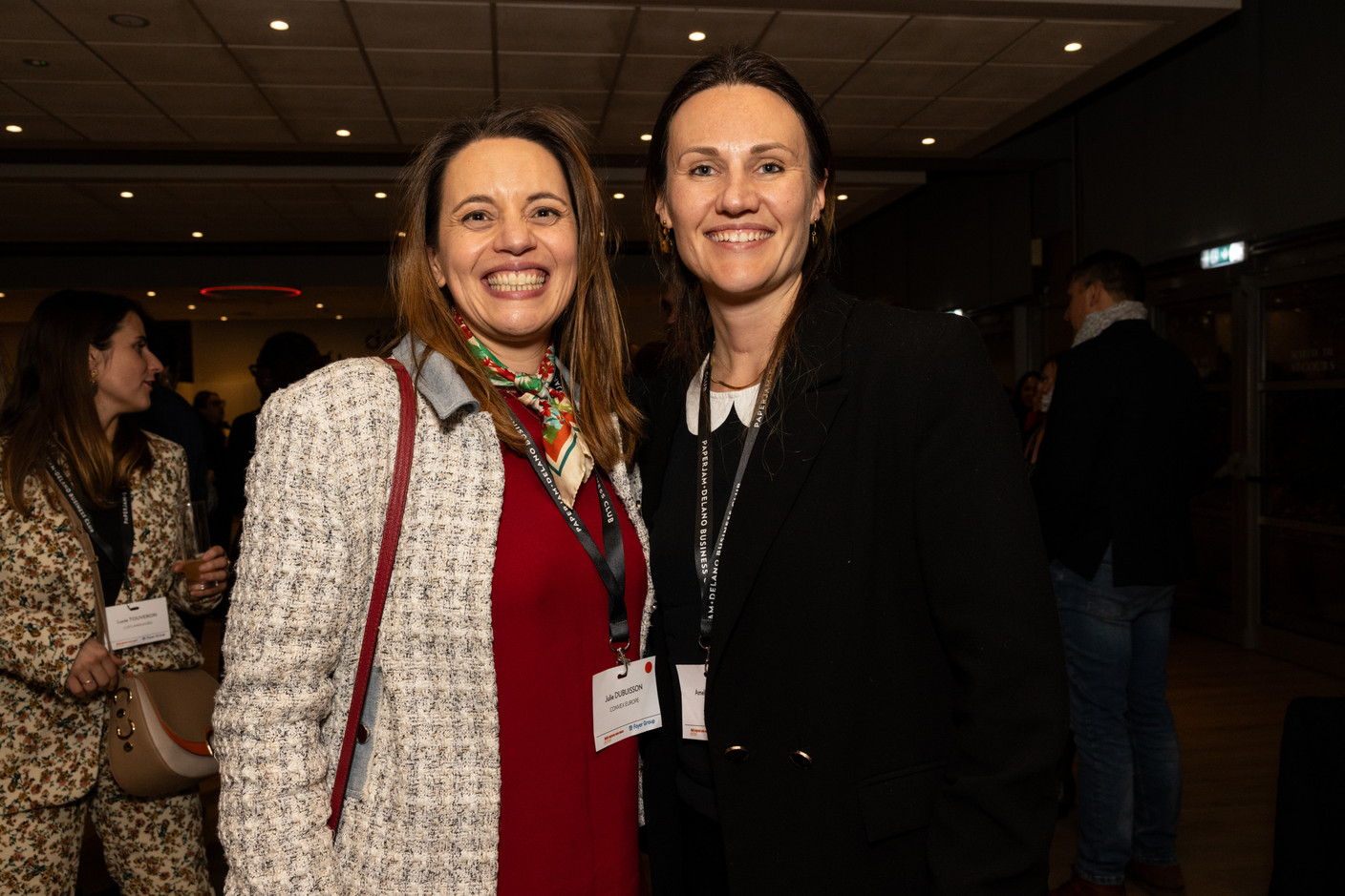 Julie Dubuisson (Convex Europe) et Amelie Lequin (Axa Assurances Luxembourg). (Photo: Eva Krins/Maison Moderne)
