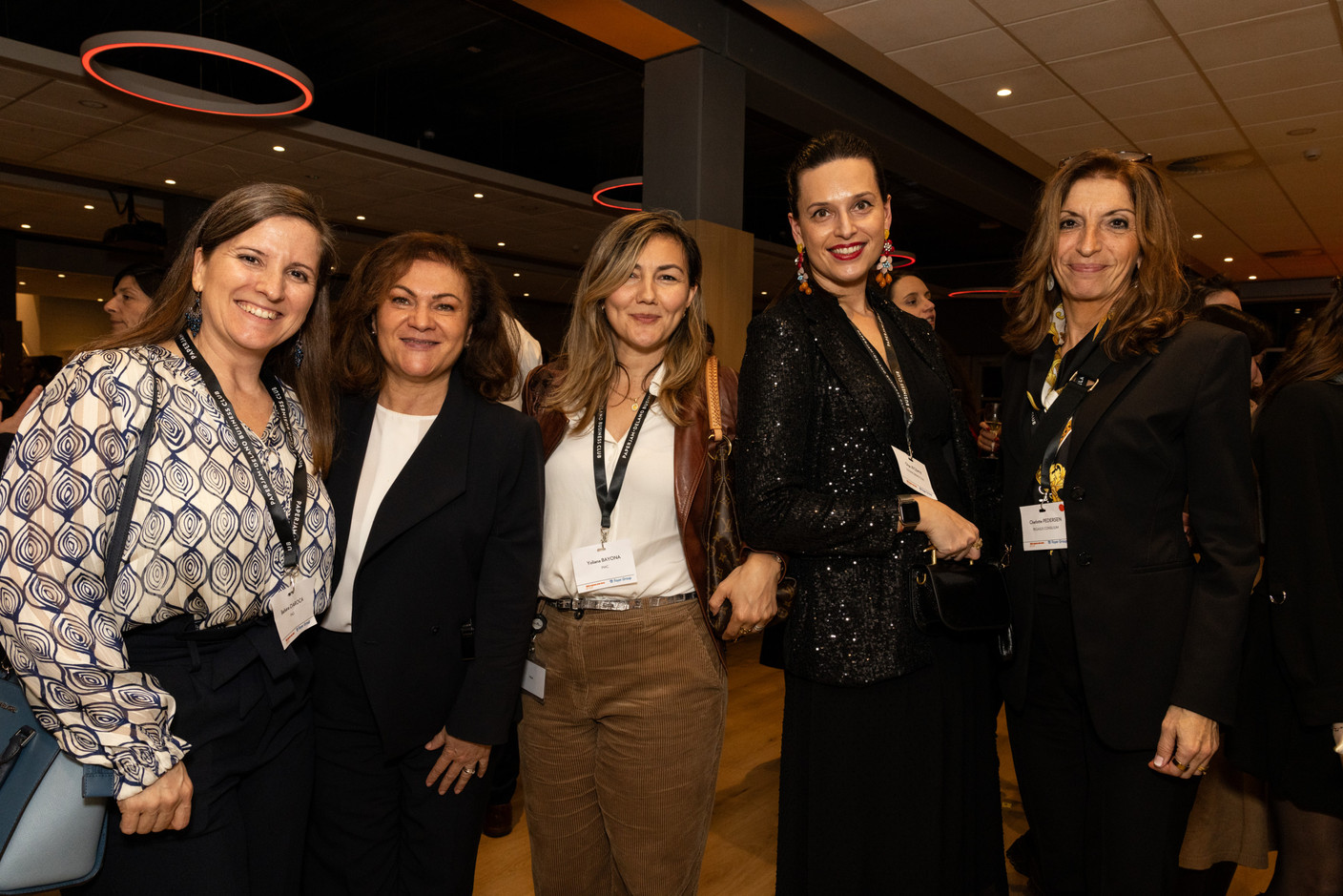 Barbara Daroca (ING), Yolina Bayona (PwC), Olga Jeczmyk (Odgers Berndtson) et Charlotte Pedersen (Pegasus Consilium). (Photo: Eva Krins/Maison Moderne)
