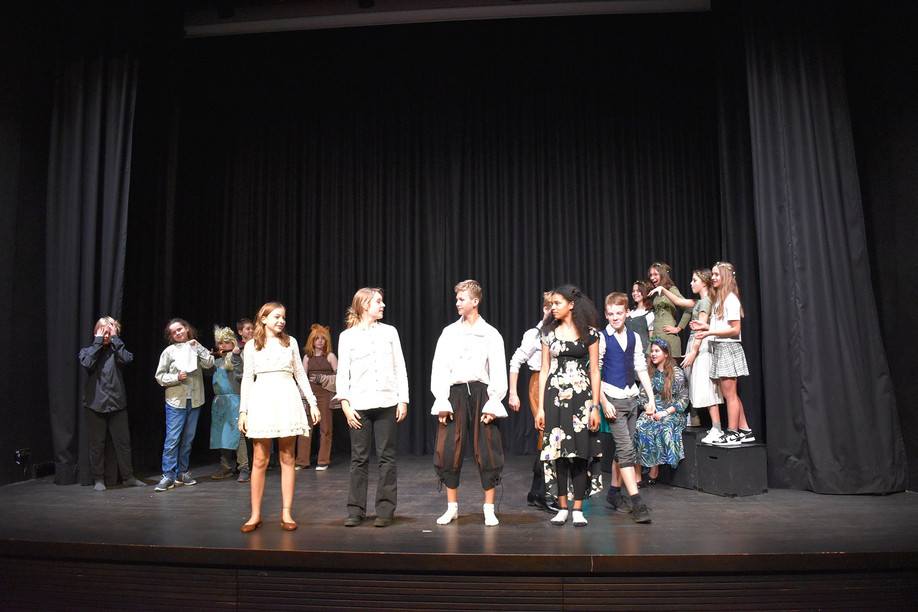 Year 8 students at St George’s International School recently staged their own interpretations of Shakespeare’s (Photo : St George’s International School)