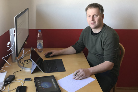 Guy Weymeschkirch souligne l’exploit que l’organisation du télétravail a représenté pour les services IT et les différentes équipes de la Bourse. (Photo: Bourse de Luxembourg)
