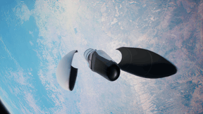 1. Lancé par un lanceur «classique», le REV1 s’ouvre… (Photo: Orbital Views)
