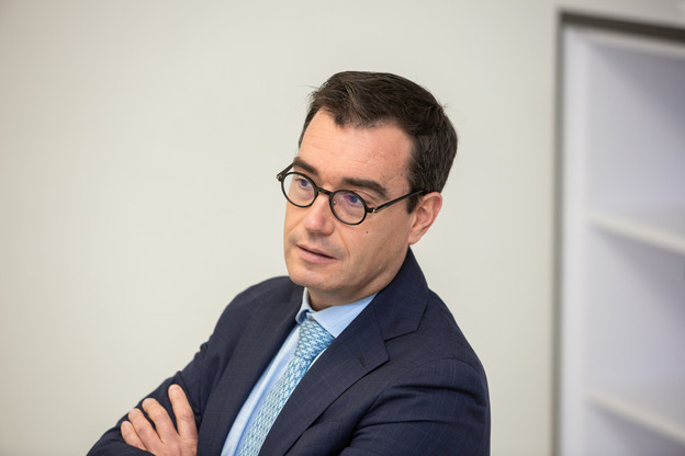 Jean-François Jacquet, responsable des investissements chez Quintet Private Bank.  (Photo: Romain Gamba/Maison Moderne)