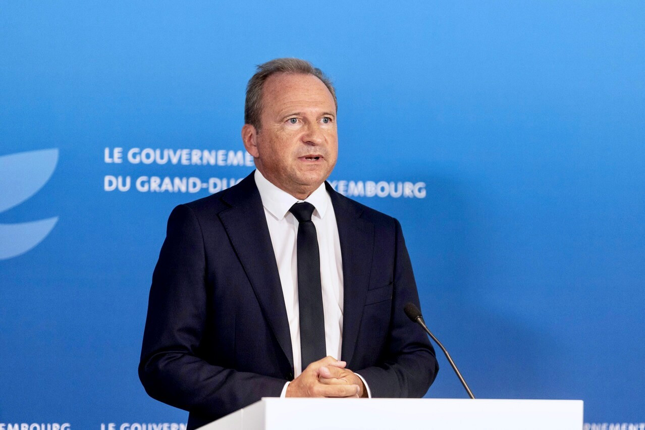 “Despite this favourable situation, we must remain cautious and closely monitor global uncertainties,” Finance Minister Gilles Roth said. Photo: Paperjam archive