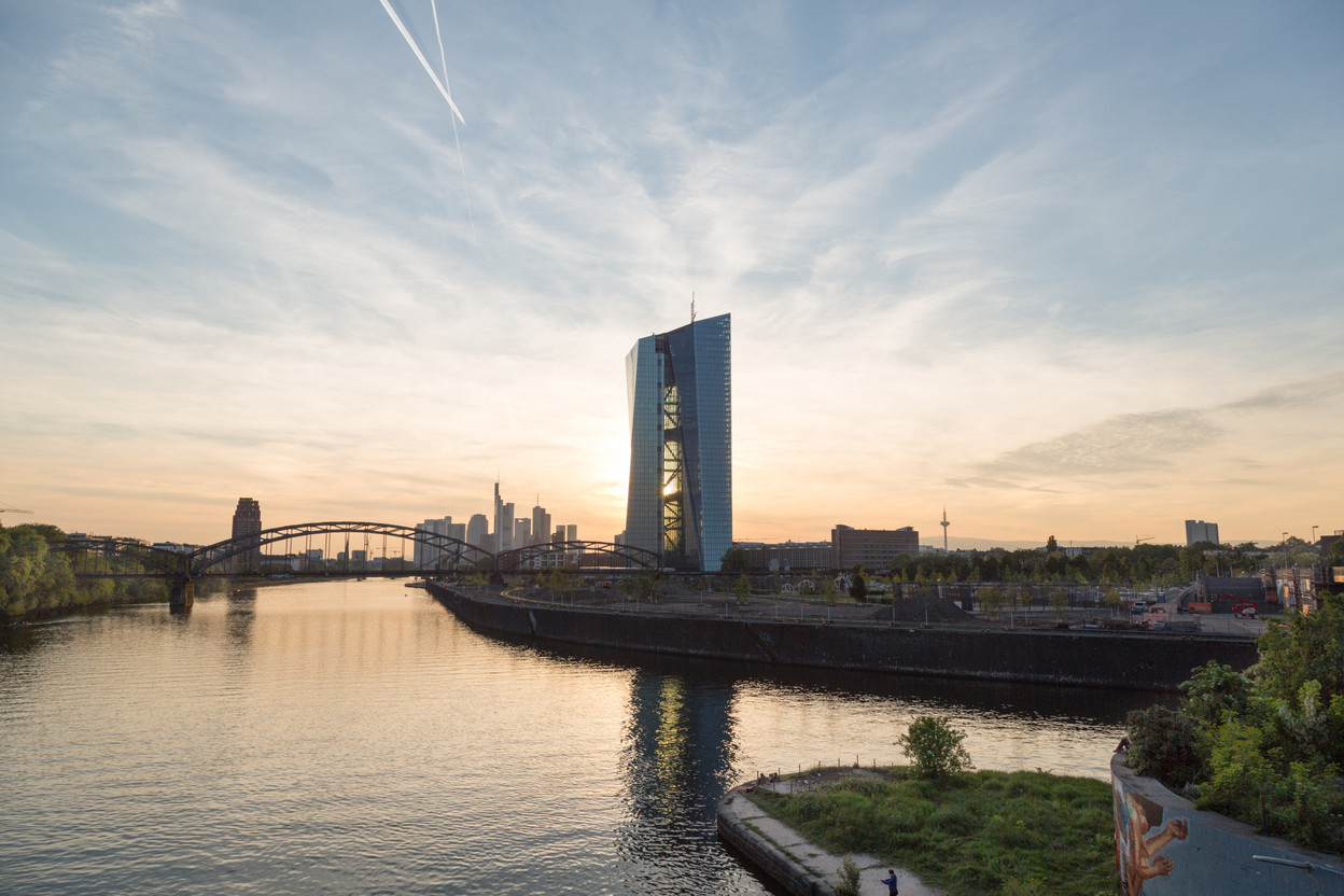 The European Central Bank has revised its inflation and unemployment forecasts downwards, along with real GDP and trade growth figures. Photo: European Central Bank