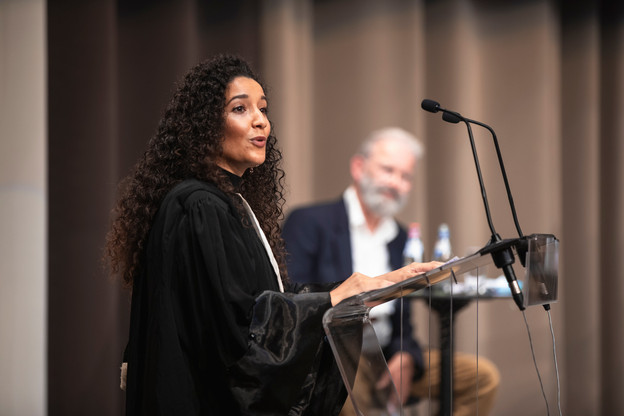 Maroie Chabbi est avocate associée au sein du cabinet NautaDutilh. (Photo: Simon Verjus/Maison Moderne)