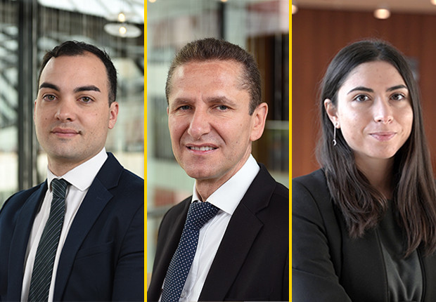 Michael Hofmann, Partner, Alejandro Del Rio, Senior Manager, et Marina Tsikintikou, Consultant chez EY Luxembourg (Photo: EY Luxembourg)