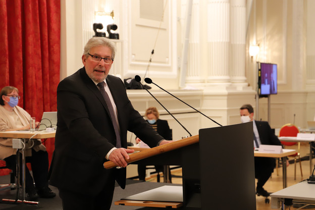 Mars Di Bartolomeo est le rapporteur de la prochaine loi Covid, qui sera débattue et votée jeudi après-midi. (Photo: Chambre des députés / Flickr)