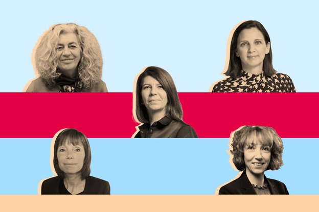 Les femmes CEO dévoilées aujourd’hui sur paperjam.lu sont Danielle Ries-Breyer, Angélique Sabron, Caroline Simon, Sylviane Soavi et Fabienne Steffen. Découvrez-les et leurs entreprises! (Illustration: Maison Moderne)
