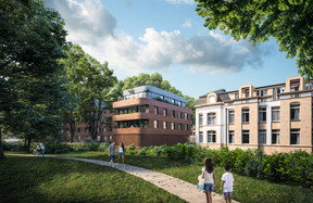 Les nouvelles constructions permettront aux résidents de vivre en ville, mais en connexion avec la nature. (Illustration: ICN)