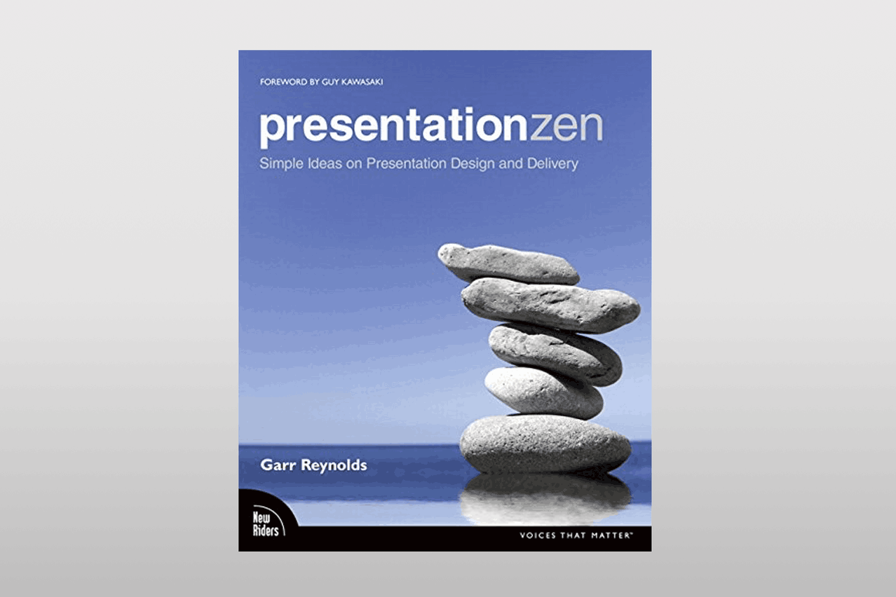 Pour Robert Goeres, «’Presentation Zen’ est un livre qui va à l’encontre des méthodes traditionnelles de création d’exposés et incite à penser différemment, avec plus de créativité, pour préparer un discours, une prestation en public et composer des diaporamas». (Photo: New Riders)