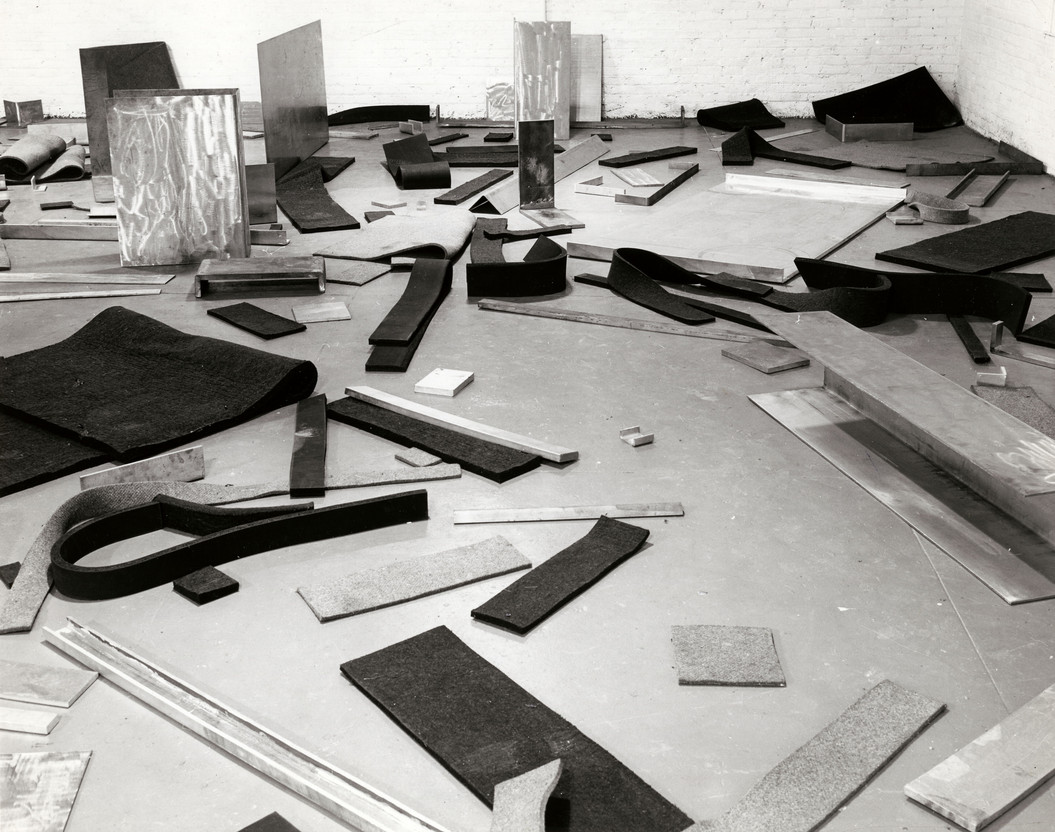 Robert Morris, Untitled (Scatter Piece) (detail), 1968–69 | Collection The Art Institute of Chicago | © 2020 The Estate of Robert Morris / Artists Rights Society (ARS), New York.