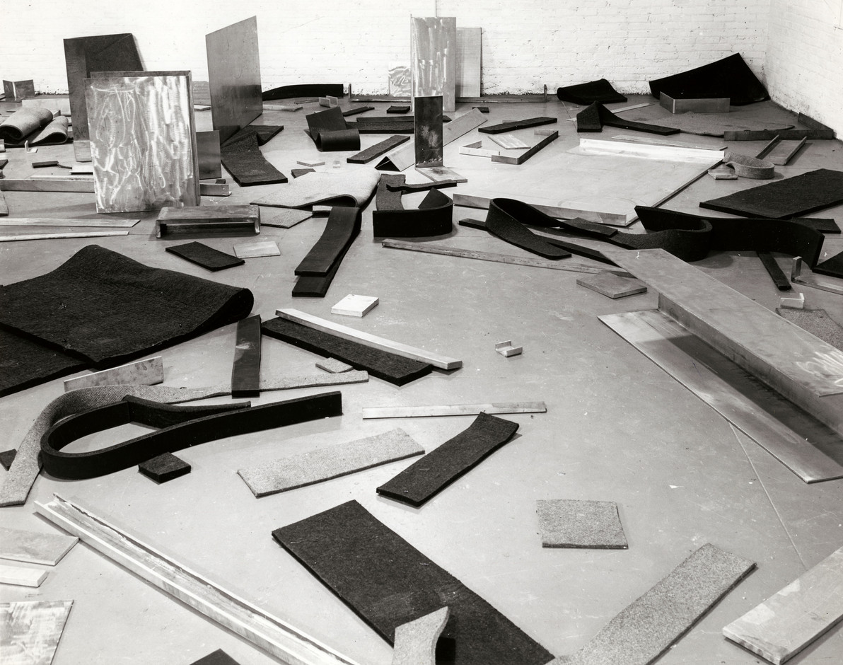 Robert Morris, Untitled (Scatter Piece) (detail), 1968–69 | Collection The Art Institute of Chicago | © 2020 The Estate of Robert Morris / Artists Rights Society (ARS), New York.