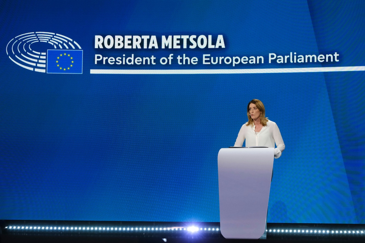 Roberta Metsola reelected as European Parliament president Delano News