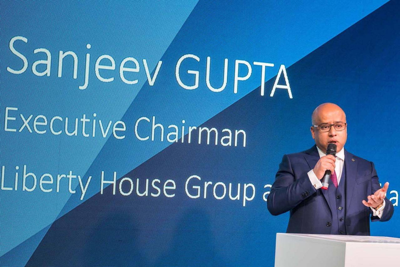 Le CEO de Liberty House, Sanjeev Gupta, s’est attaché les services du Luxembourgeois Roland Junck, ancien président d’ArcelorMittal, pour le Royaume-Uni et l’Europe. (Photo: Nader Ghavami)