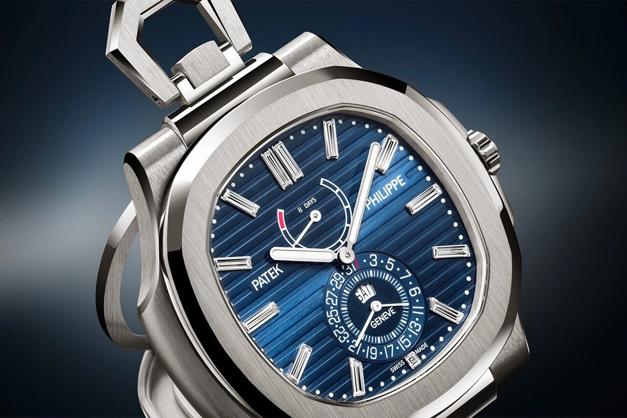 The surprise: the Nautilus desk clock. (Photo: Patek Philippe)
