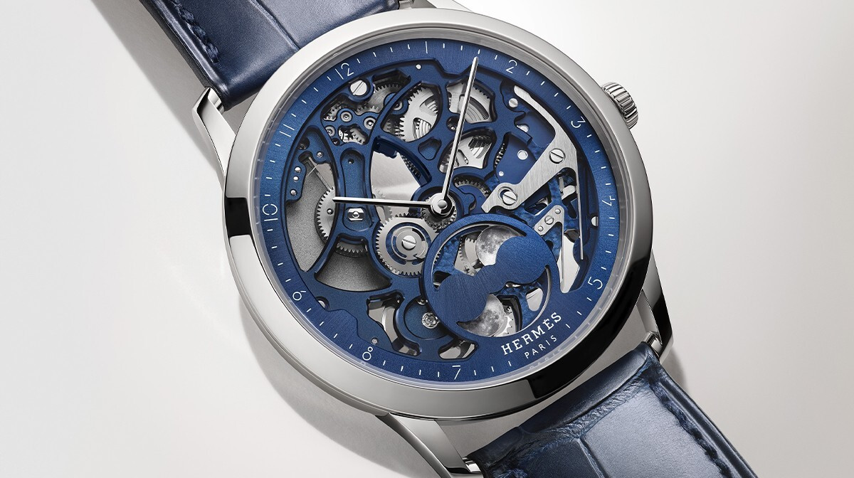 Slim d’Hermès Squelette Lune. (Photo: Hermès)