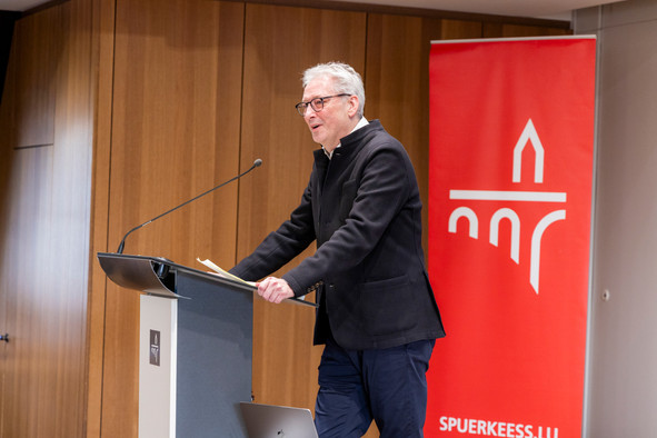 Dans un changement générationnel annoncé par la banque dans son rapport annuel, Romain Wehles fera à son tour valoir ses droits à la retraite, après le départ annoncé d’Aly Kohll. (Photo: Mathieu Barbosa/Studion Photographie)