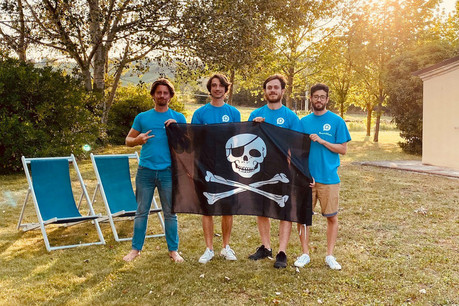 Le passage par Fit4Start et la traction du marché ont dopé l’activité de RoomMate et de ses quatre «pirates» de fondateurs italiens. (Photo: RoomMate)