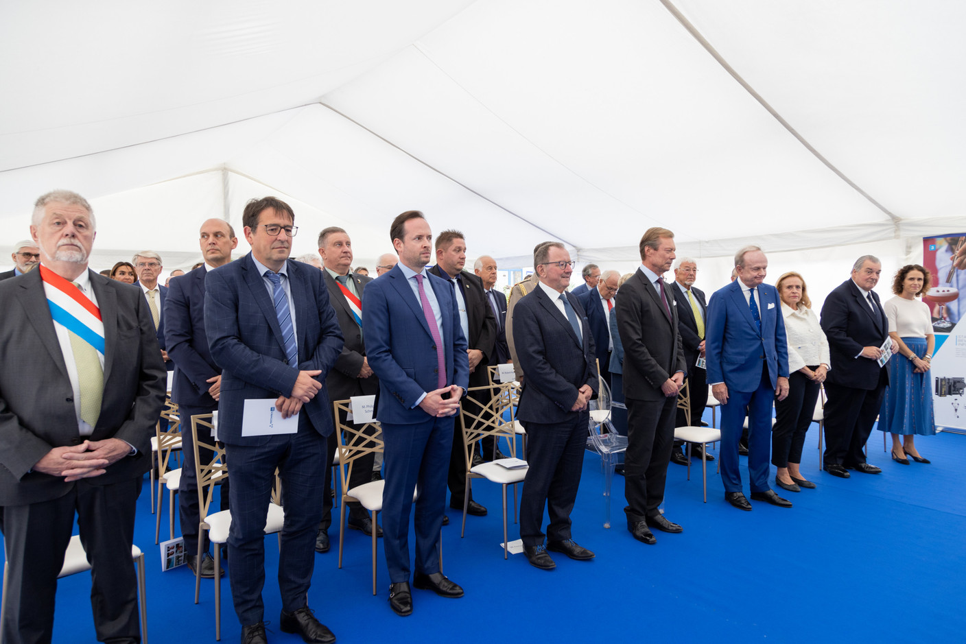 La cérémonie a été rehaussée par la présence du Grand-Duc Henri et de nombreuses personnalités politiques ou du monde des affaires. (Photo: Romain Gamba/Maison Moderne)