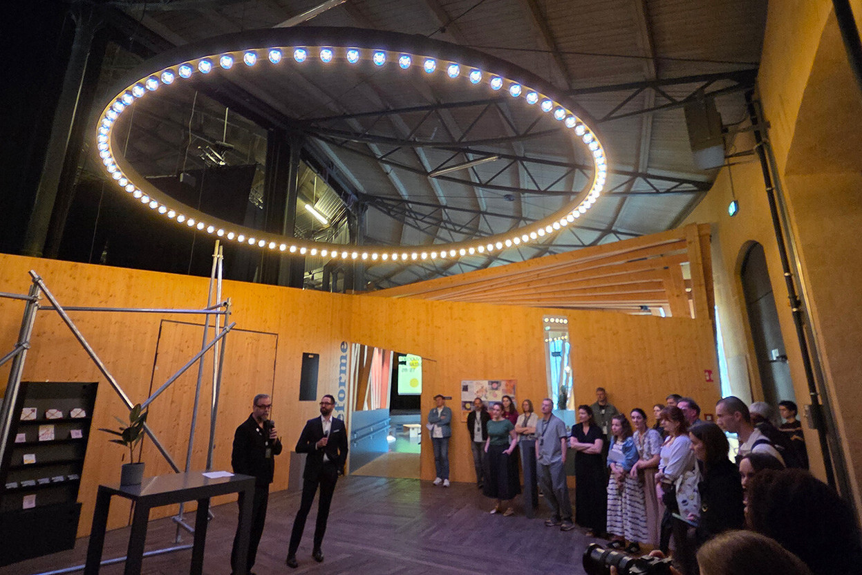 Les Rotondes unveiled their 2026/27 season on Tuesday morning in the newly refurbished Rotonde 1. (Photo: Nathan Roux)