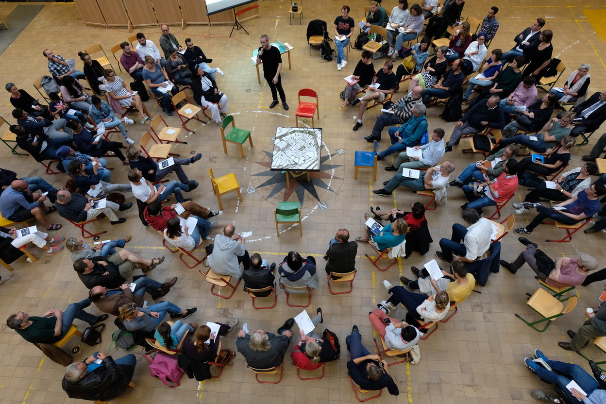 Exemple d’atelier de réflexion à Bruxelles Photo © CityTools