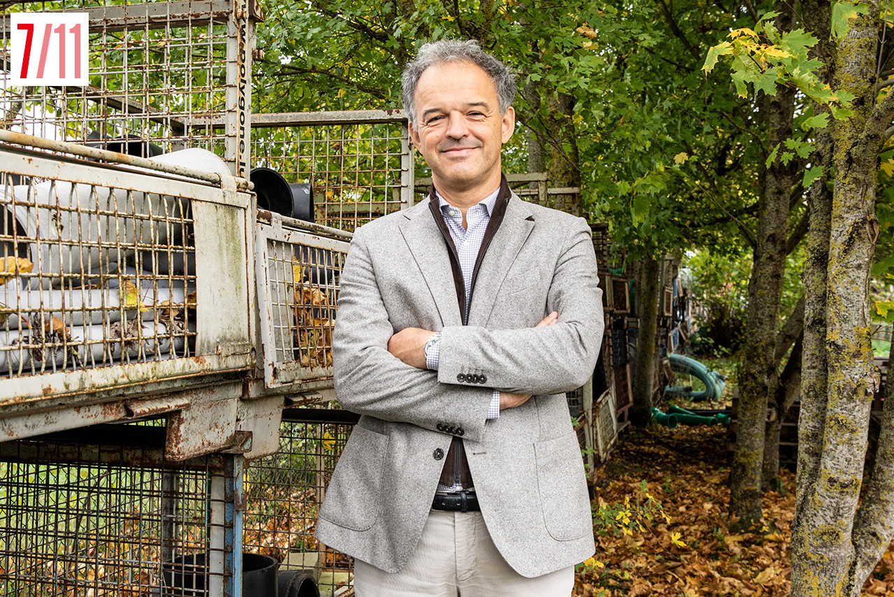 Michel Reckinger, Directeur Général de Reckinger Alfred S.A., défend la RSE sous tous ses aspects, y compris environnementaux, avec notamment le recyclage des matériaux d’installations sanitaires et de chauffage.  (photo: Marie Russillo/Maison Moderne)