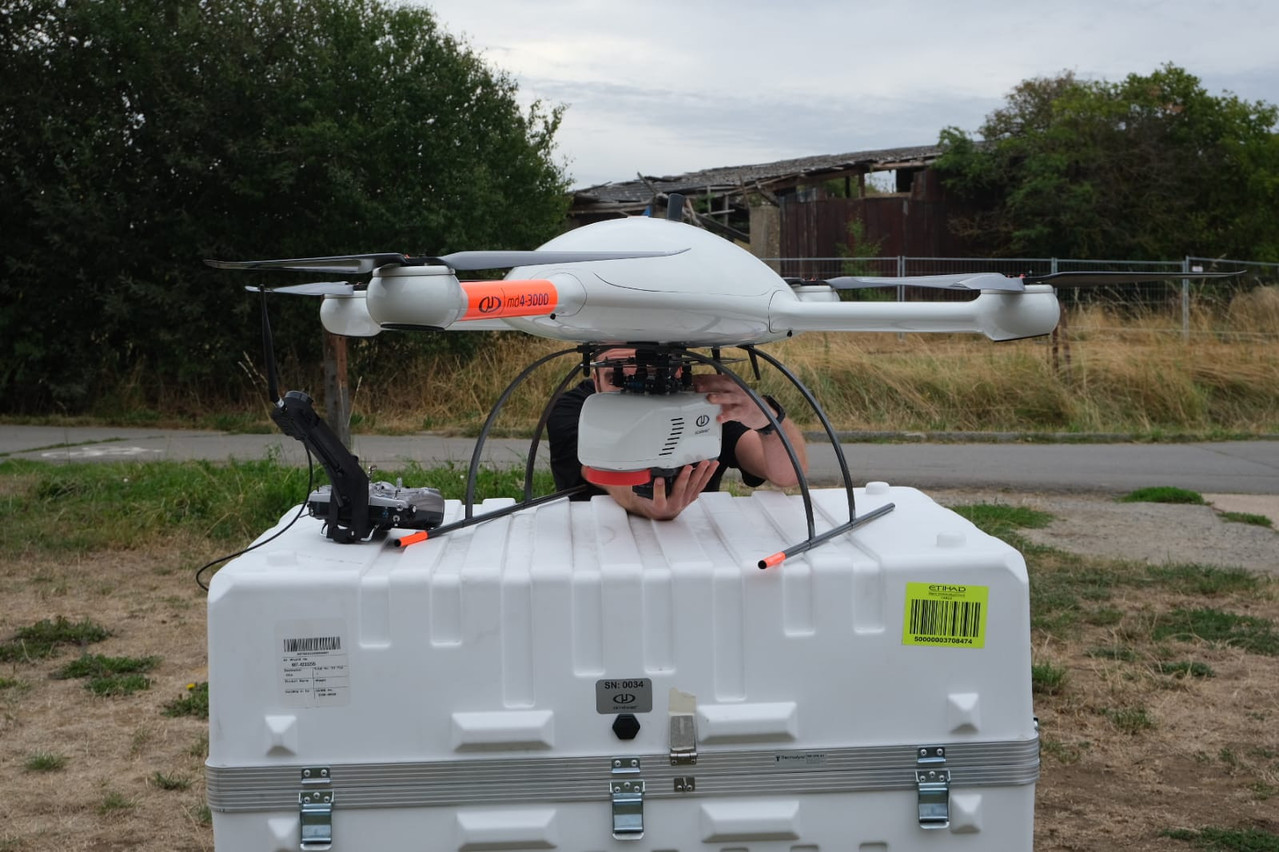 One of RSS-Hydro’s drones. Photo: Guy Schumann