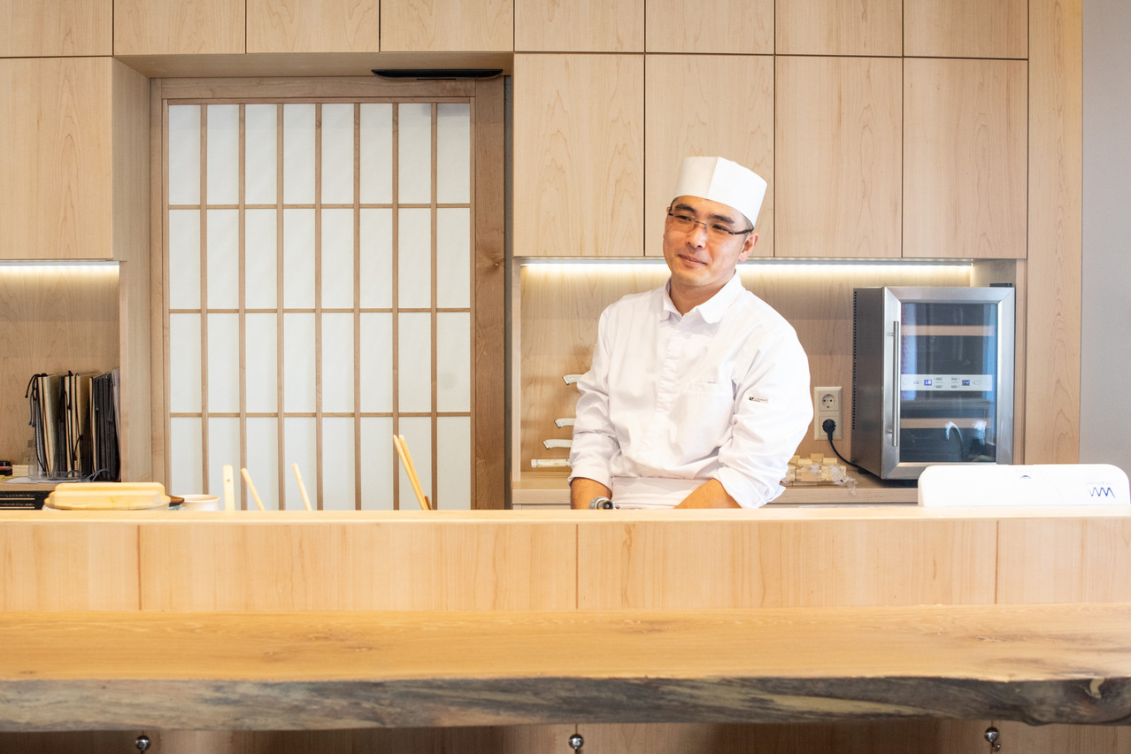 Ryôdô, crowned "discovery of the year" chef at the Gault&Millau ceremony. Maison Moderne