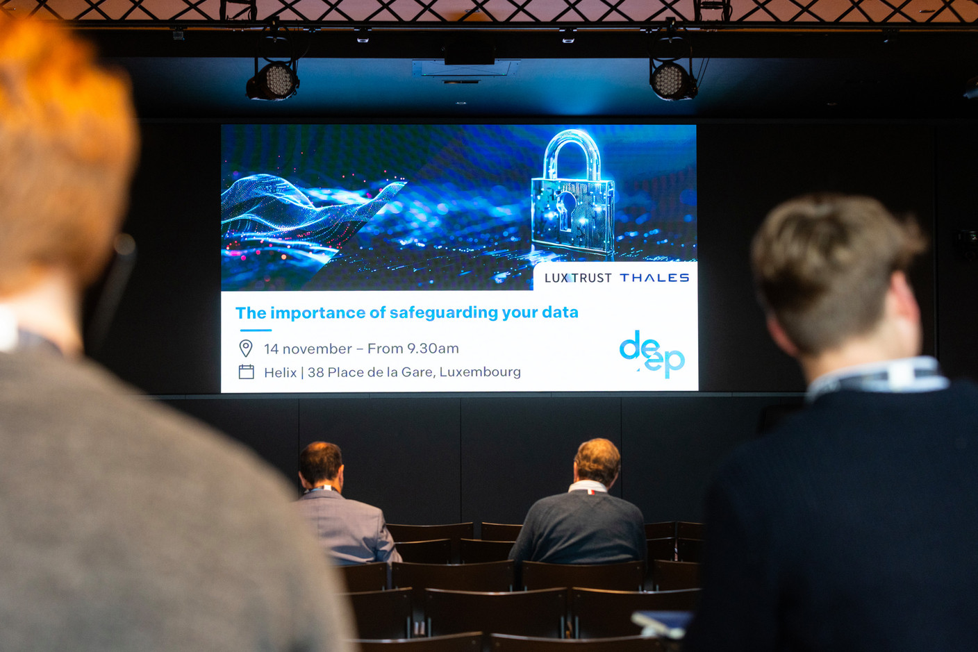 Exclusive event on “The importance of safeguarding your data” held at POST Luxembourg headquarters on 14 November 2024. (Maison Moderne)