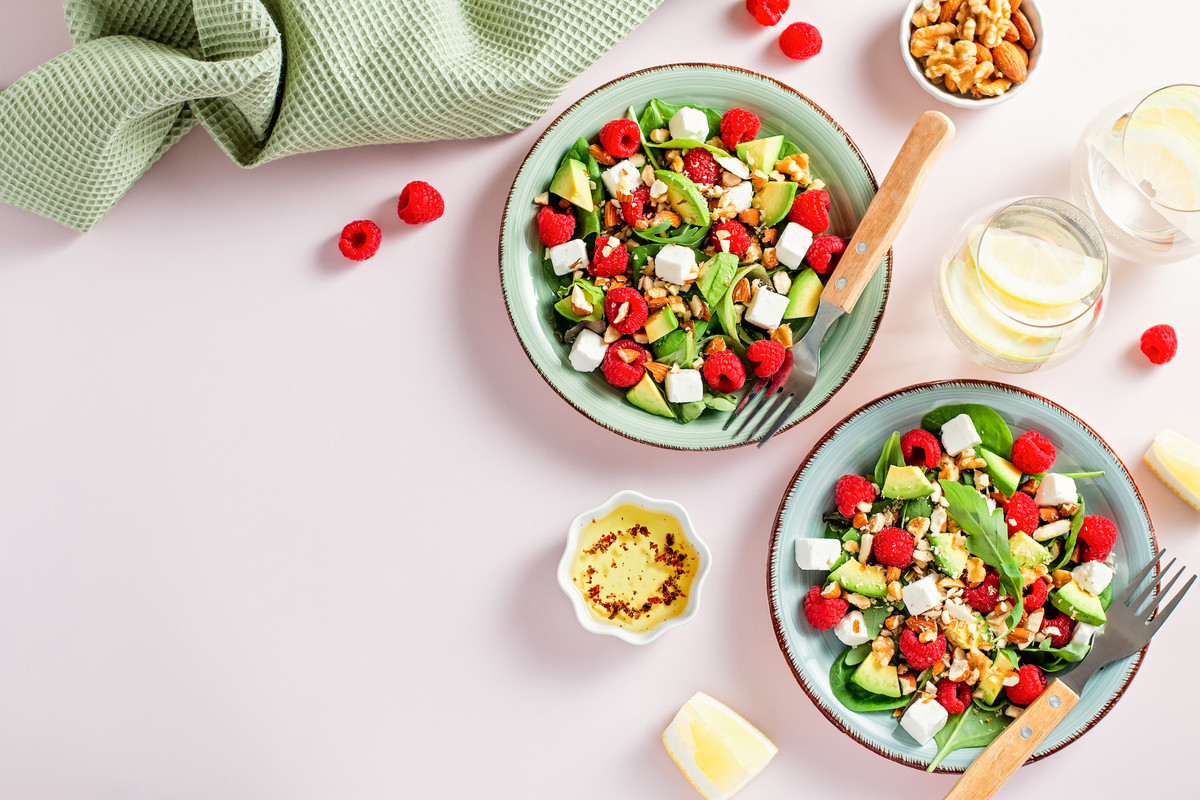 Chevre Fruits Rouges Salade colorée au chèvre et fruits rouges | Paperjam News