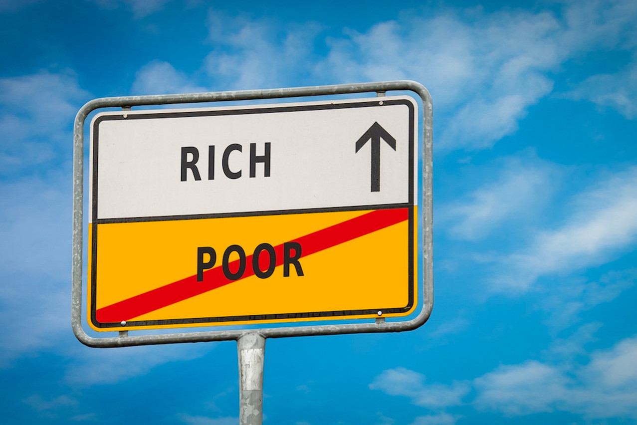 Au Luxembourg, le top 1% des salariés gagne plus de 284.715 euros brut par an alors qu’un salarié luxembourgeois sur dix gagne moins de 33.110 euros brut sur la même période.  (Photo: Shutterstock)
