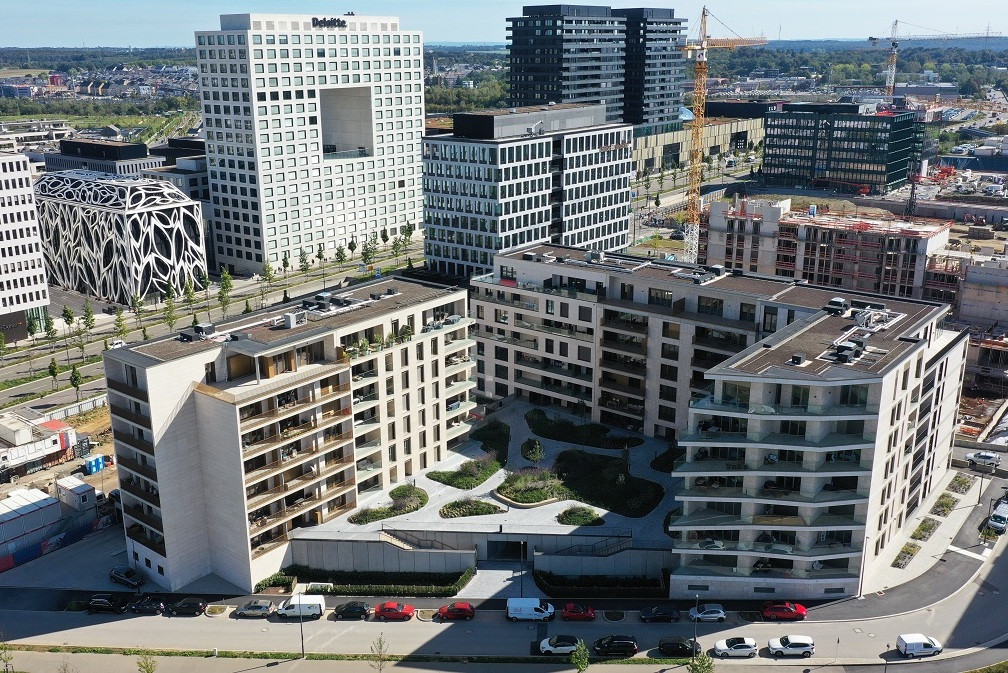 Le quartier de Weierbach-Cloche d’Or. (Photo: Grossfeld)
