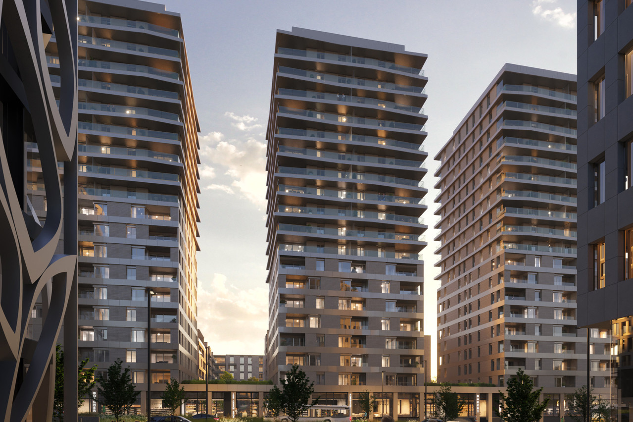 Les tours Skyview seront prochainement mises en commercialisation. (Illustration: Grossfeld)