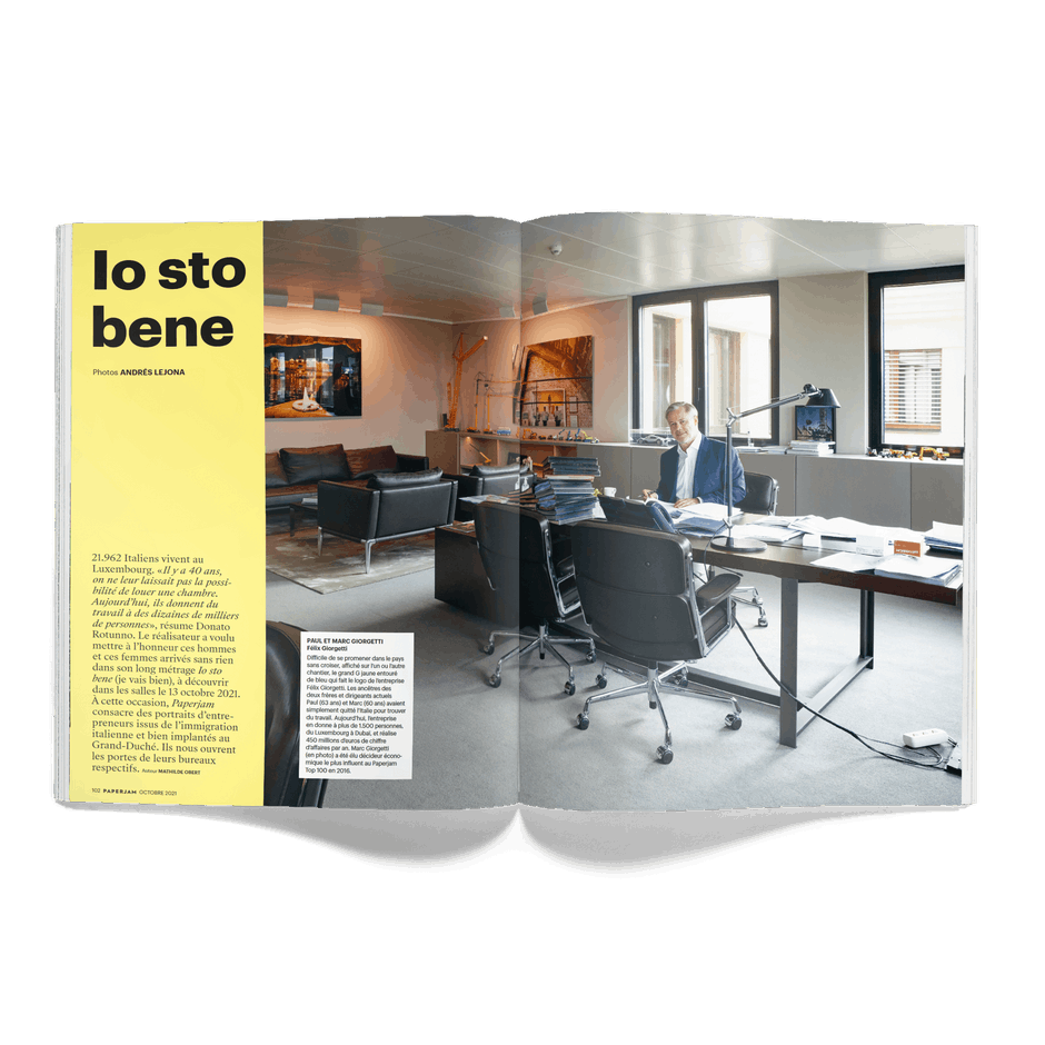 Les entrepreneurs italiens à l’honneur dans un portfolio qui pénètre dans l’intimité de leurs bureaux. (Photo: Andrés Lejona)