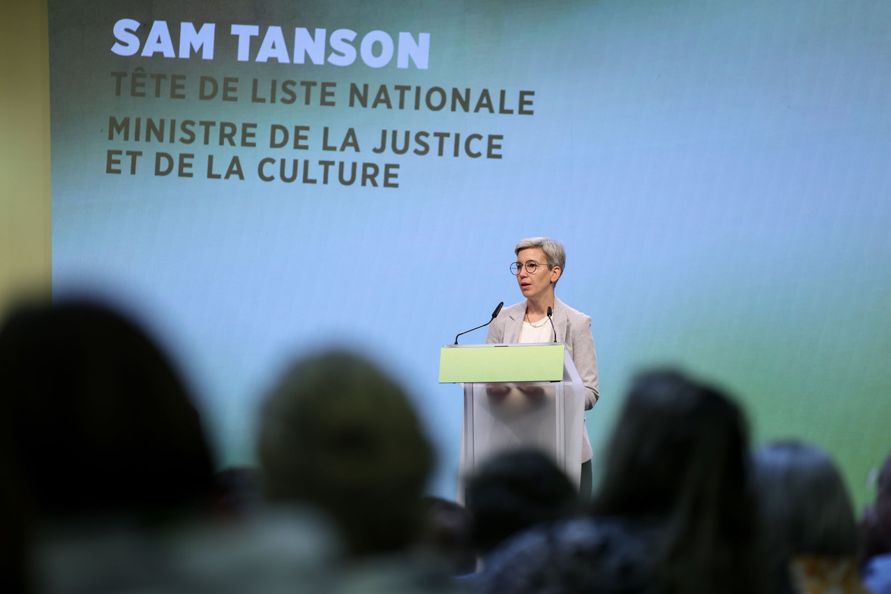 Sam Tanson veut «continuer à travailler avec vigueur pour un Luxembourg vivable.» (Photo: Twitter Sam Tanson)