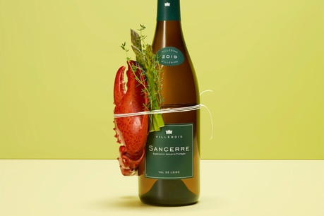 Fraîcheur et équilibre pour accompagner les derniers délicieux homards de la saison: le Sancerre Villebois est le coup de cœur Foodzilla pour le Festival du vin Delhaize. (Photo: Studio Wauters)