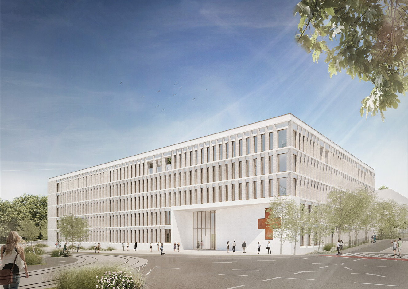 In 2026, Iko Real Estate is set to complete several projects. Here, the Red Cross project in Howald. (Photo: Iko Real Estate)