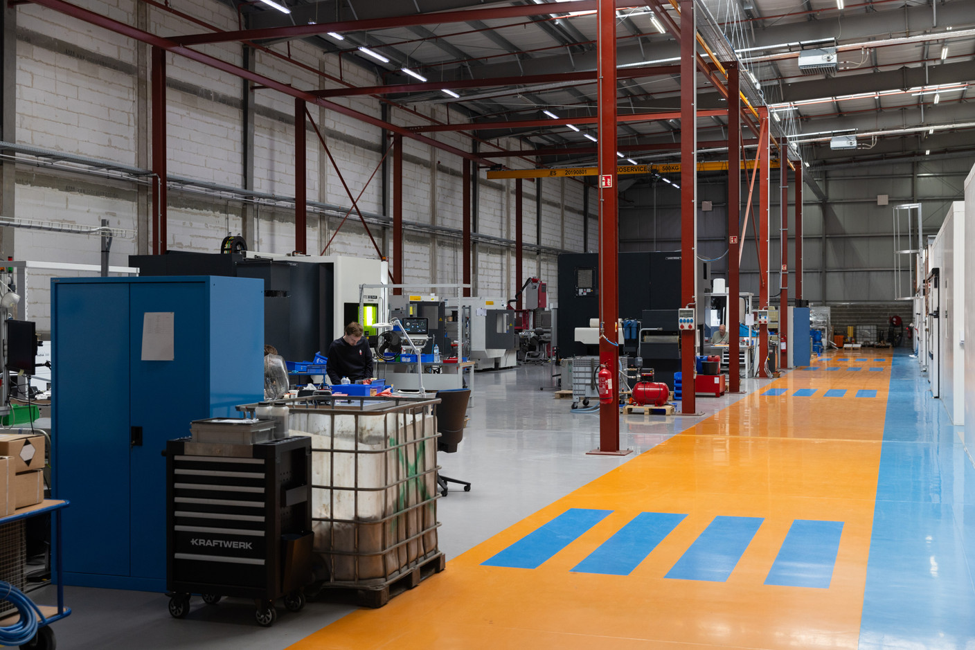 The SME has 5,000m2 of production space. Photo: Romain Gamba/Maison Moderne