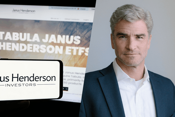 Le CEO de Janus Henderson Tabula, MJ Lytle, donne son avis sur un produit financier émergent controversé. (Photo: Shutterstock, Janus Henderson Tabula/Montage: Maison Moderne)