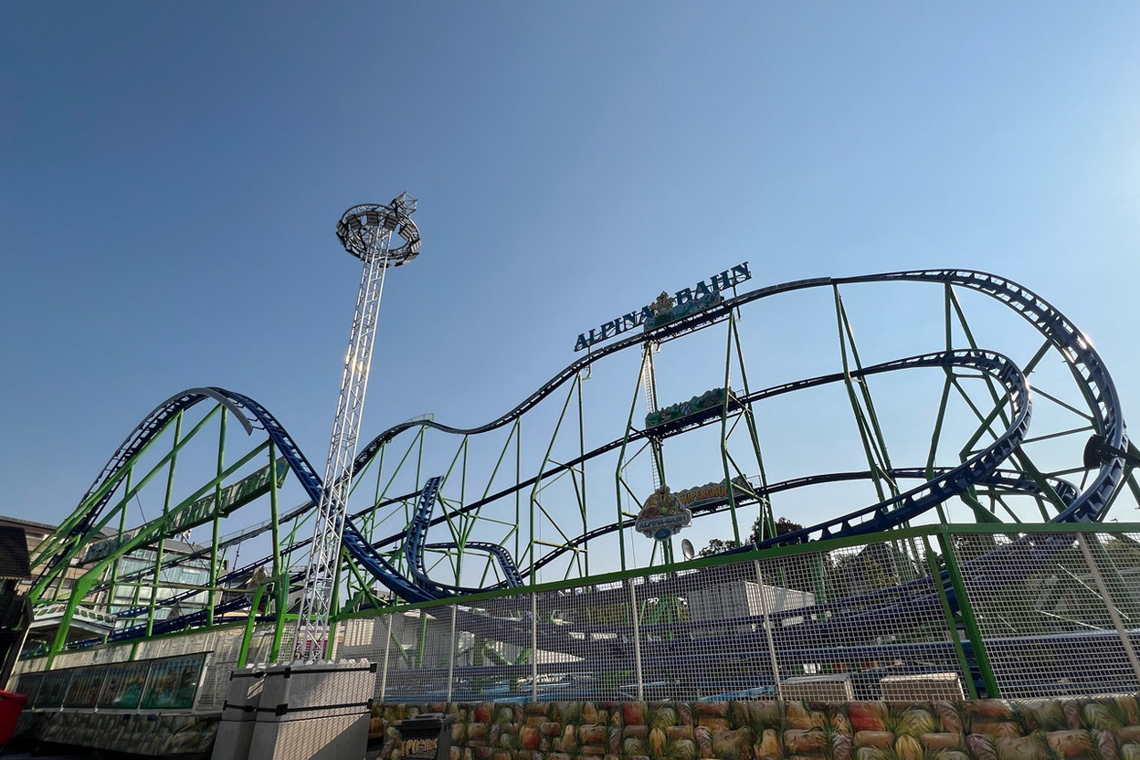 The roller coaster is back after several years’ absence.  Photo: Emilio Naud/Maison Moderne