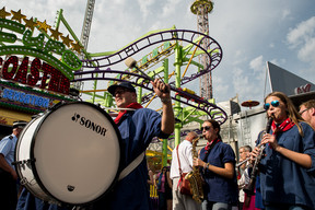 Brass bands, marching bands and musical ensembles will liven up the aisles of the Schueberfouer throughout the event, with several concerts and street performances on the programme. (Photo: Nader Ghavami/archives)
