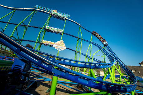 La Schueberfouer a été inaugurée le vendredi 23 août. L’Alpina Bahn est pour la première fois présent au Glacis. (Photo: Nader Ghavami)