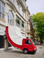 Erwin Wurm's "Truck" (2011) is sure to be the talk of the town. (Photo: Lukas Roth)