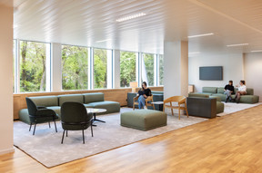 Un grand espace ouvert est aménagé pour accueillir les clients. (Photo: Raoul Gilibert)