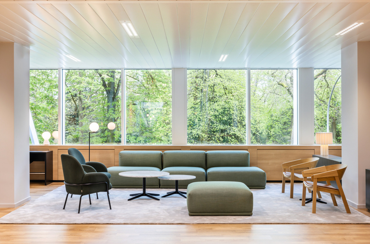 La banque SEB a emménagé dans le bâtiment Royal Park. (Photo: Raoul Gilibert)