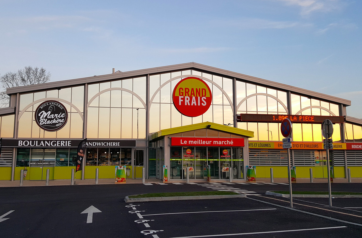 Grand Frais will open its second store in the country in Wickrange. Photo: Grand Frais